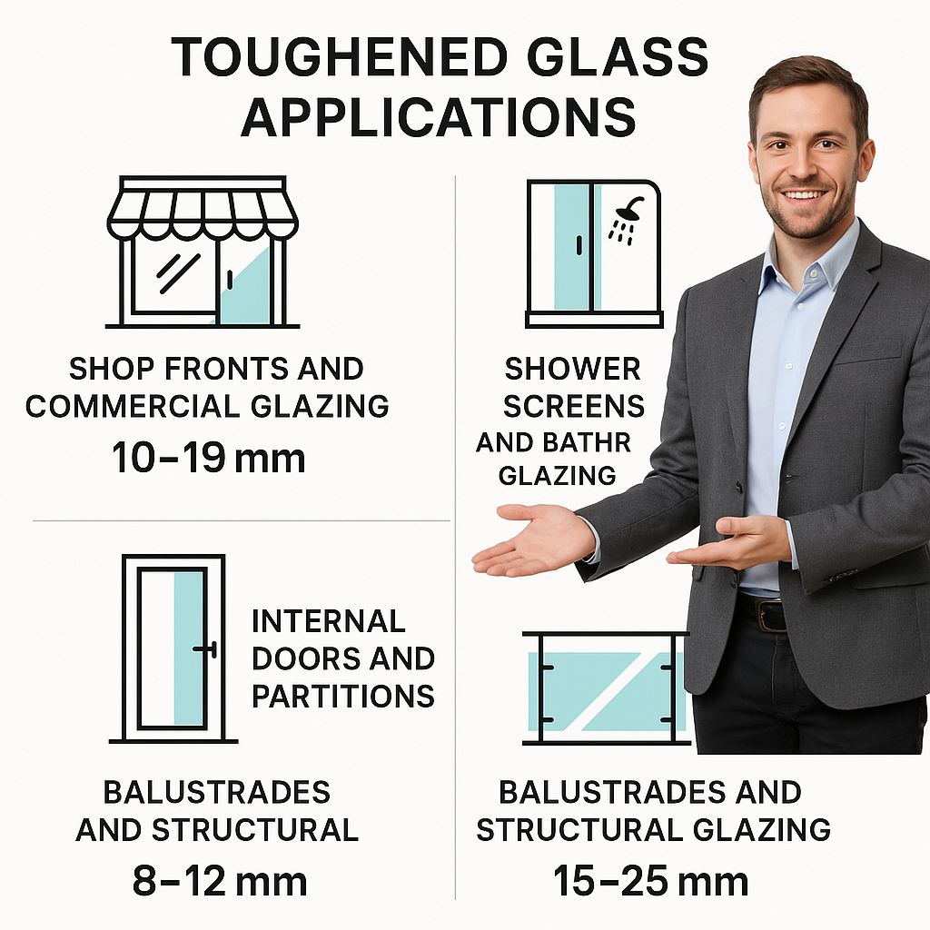 Guide to toughened glass applications