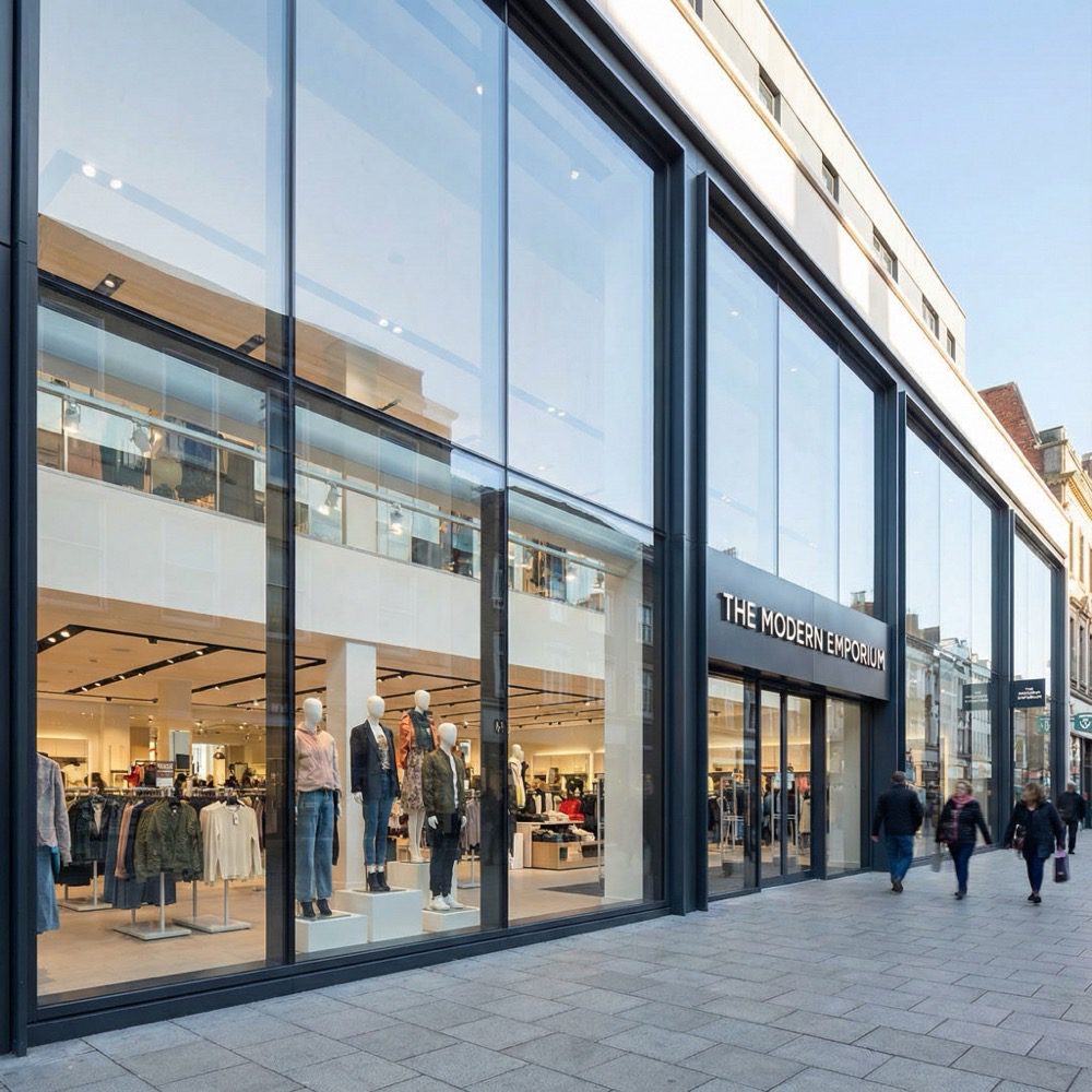 Retail glazing